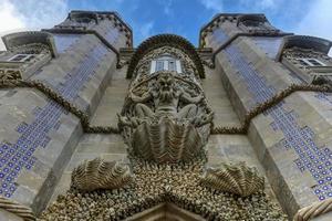 palacio da Pena nel sintra, lisbona, Portogallo, Europa. esso è un' romantico castello nel sao pedro de penaferrim, nel il comune di sintra, Portogallo. foto