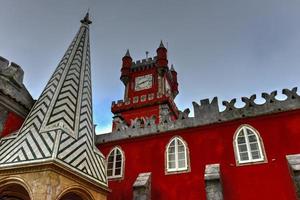 palacio da Pena nel sintra, lisbona, Portogallo, Europa. esso è un' romantico castello nel sao pedro de penaferrim, nel il comune di sintra, Portogallo. foto