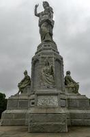 nazionale monumento per il antenati nel plymouth, Massachusetts, eretto di il pellegrino società nel 1889 foto