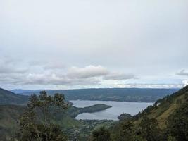 il bellezza di lago toba nel nord Sumatra Indonesia foto