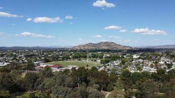 il aereo fuco punto di Visualizza fotografia di Residenziale Casa aereo Visualizza a Wodonga è un' città su il vittoriano lato di il confine con nuovo Sud balena, Australia. foto