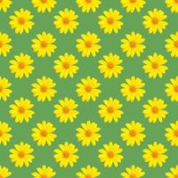 modello di giallo fiori per estate foto