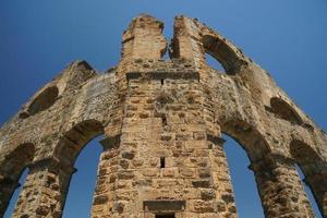 acquedotto di aspendo antico città nel antalya, turkiye foto