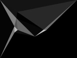 nero e bianca poligonale modello astratto geometrico sfondo triangolare mosaico, Perfetto per, mobile, app, annuncio, sociale media foto