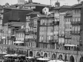 il cit di porto a il douro fiume foto