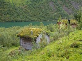 bellissimo fiordi di Norvegia foto