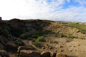 sabbia e rocce deserto foto