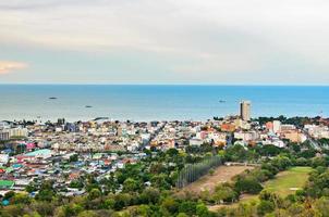 bellissimo paesaggistico di hua hin città foto