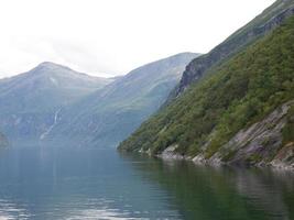 il fiordi di Norvegia foto