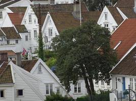 Stavanger città in Norvegia foto