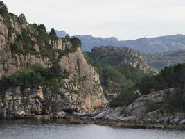 crociera nel il norvegese fiordi foto