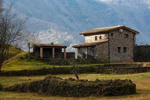 paesaggi a partire dal garrotxa nazionale parco di pirenei foto