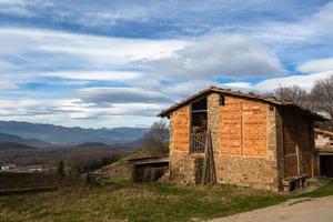 paesaggi a partire dal garrotxa nazionale parco di pirenei foto