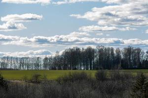 naturale autunno paesaggi nel Lettonia foto