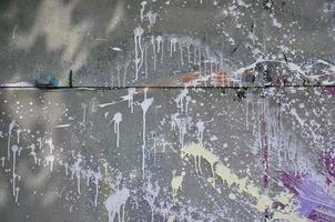 strada arte. colorato graffiti su il parete. frammento per sfondo. astratto dettaglio di un' graffiti foto