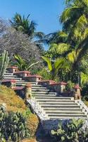 visualizzazione piattaforma collina nel zicatela puerto escondido Messico. foto