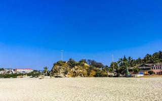 visualizzazione piattaforma collina nel zicatela puerto escondido Messico. foto