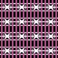 rosa sfondo rosso e bianca scacchi modello rosa e bianca strisce plaid di vimini cestino struttura senza soluzione di continuità modello Marrone e nero foto
