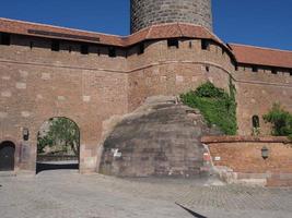 castello di nuernberger burg a norimberga foto