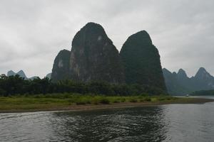 carsico montagne di guilin, Cina foto