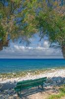 idilliaco riposo posto su isola di elba a mediterraneo mare ,Toscana, Italia foto