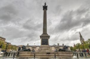 trafalgar quadrato, Londra, UK foto