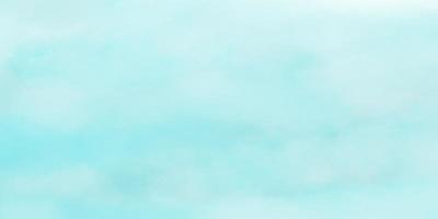 morbido spalmato leggero cielo blu colore acquerello sfondo, aquarelle dipinto carta strutturato tela per disegno, invito carta, modello. creativo liscio turchese occhiali da sole foto
