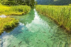 immagine di bella weissensee lago nel Austria nel estate foto