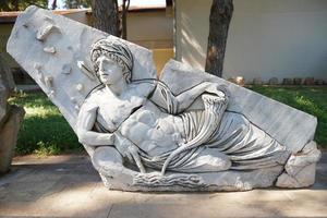 statua nel antalya archeologico Museo, antalya, turkiye foto