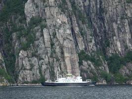 nave crociera nel Scandinavia foto