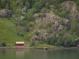 Stavanger città in Norvegia foto