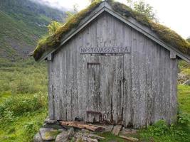 bellissimo fiordi di Norvegia foto