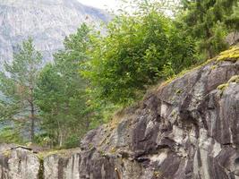 nel il norvegese fiordi foto