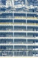 vicino su immagine di costruzione luogo di highrise edificio nel dubai foto