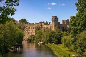 epico castello di warwick, Inghilterra. foto