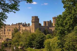 epico castello di warwick, Inghilterra. foto