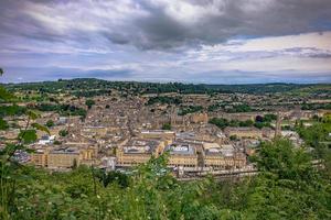 il vecchio romano cittadina di bagno, Inghilterra. foto