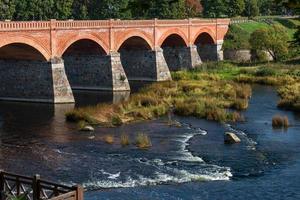 kuldiga città e ventas cascata foto