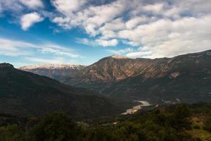 paesaggi a partire dal tzoumerka naturale parco foto