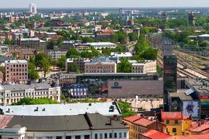 riga a partire dal sopra nel il estate foto