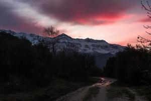 paesaggi a partire dal tzoumerka naturale parco foto