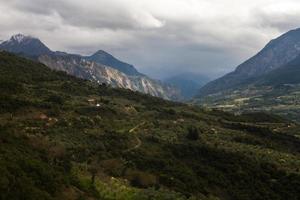 paesaggi a partire dal tzoumerka naturale parco foto