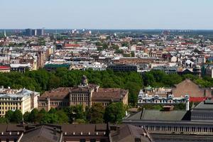 riga a partire dal sopra nel il estate foto