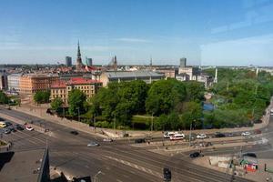 riga a partire dal sopra nel il estate foto