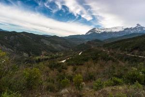 paesaggi a partire dal tzoumerka naturale parco foto