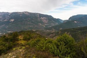 paesaggi a partire dal tzoumerka naturale parco foto