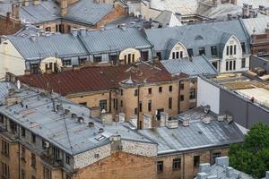 riga a partire dal sopra nel il estate foto