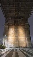 astratto Linee sotto il brooklyn ponte foto