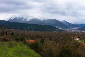 paesaggi a partire dal tzoumerka naturale parco foto