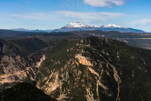 paesaggi a partire dal tzoumerka naturale parco foto